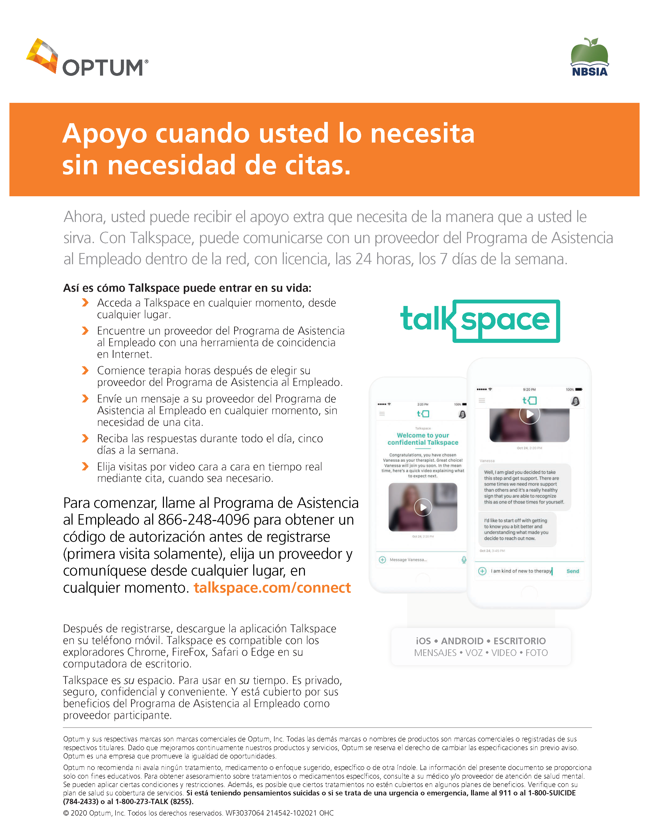 Talkspace Spanish